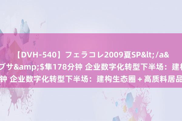 【DVH-540】フェラコレ2009夏SP</a>2010-04-25ハヤブサ&$隼178分钟 企业数字化转型下半场：建构生态圈＋高质料居品